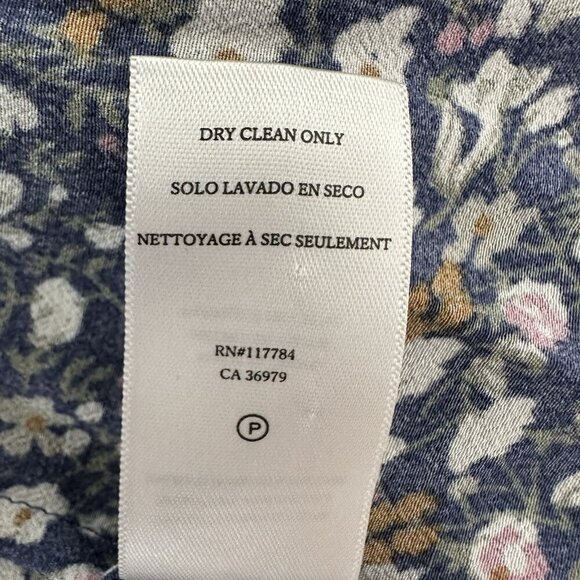 Rails Midi Tiered Dress Maple Blue Ditsy Floral Medium - Picture 7 of 13